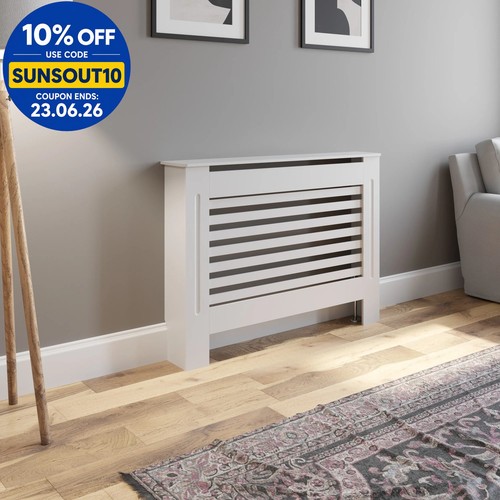 Radiator cover medium white - radiator,