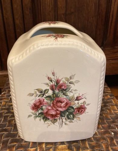 Vintage ceramic tissue box - vintage,