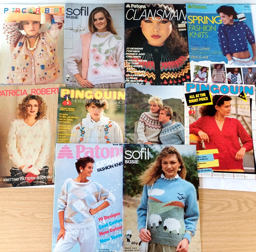 Job lot vintage - vintage, knitting