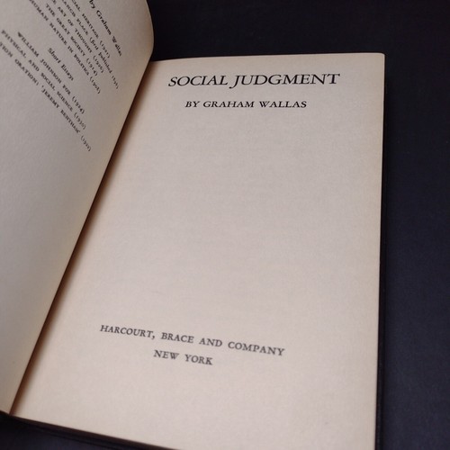 Social judgment graham - judgment,