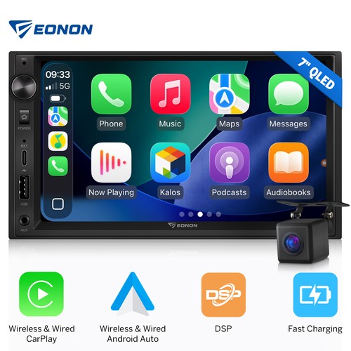 Double 2din car stereo - 2din, 7"