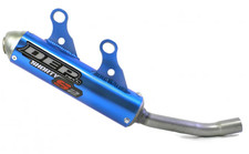DEP DEPY2132 Exhaust Silencer Yamaha  YZ125 22-ON Shorty Blue MX Motocross 
