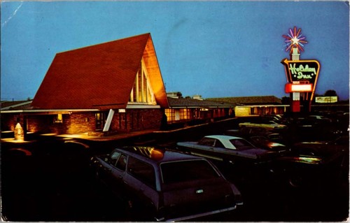 Allentown postcard holiday - postcard,