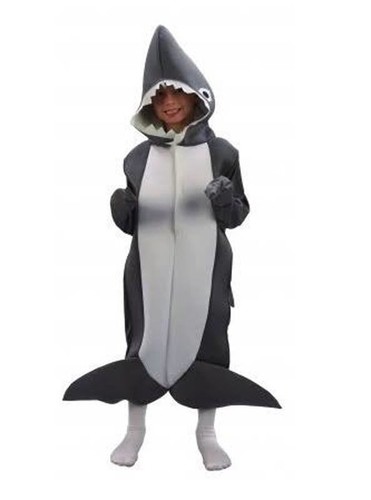 Children shark fancy dress - children's,