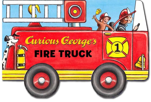 Curious george fire truck - curious,