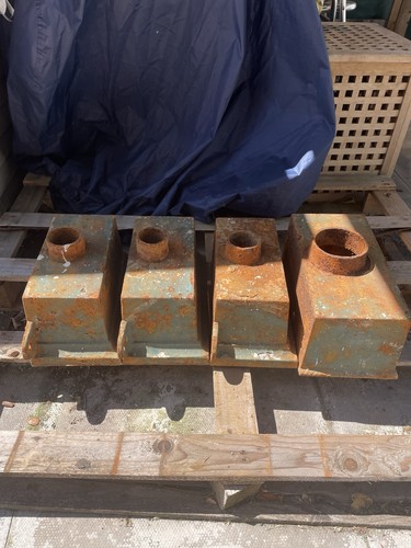 Cast iron drain hoppers - 4,