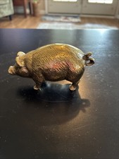 Brass Metal Pig
