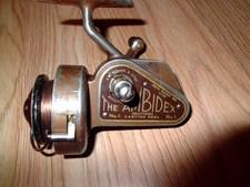 A Vintage Ambidex No1 Casting Reel. Half  Bail Arm Reel