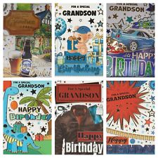 A.    Grandson Birthday Card ~