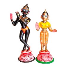Lord radha krishna idol - lord, (black