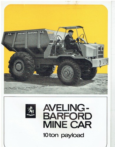 Aveling barford ton payload - barford, 10-ton