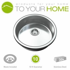 Stainless steel kitchen sink - stainless,
