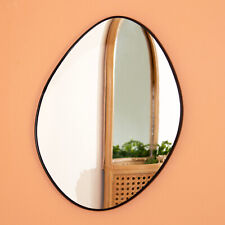 Black Irregular Wall Mirror A