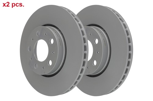 Pcs front brake disc rotors - x2,