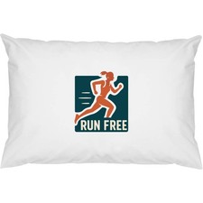 2 x 'Run Free Runner' Cotton Pillow Cases (PW00043098)