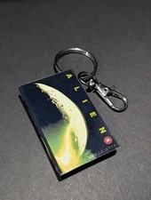 Alien Mini VHS Replica Keyring – Retro Horror Movie Keychain  