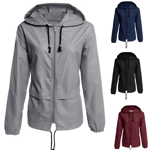 Women waterproof raincoat - waterproof,