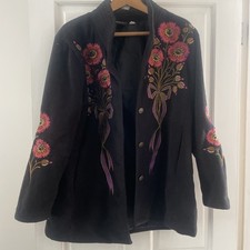 Bob Mackie Wearable Art Jacket