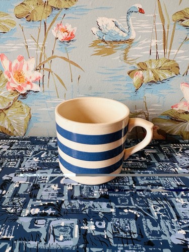 Vintage blue white stripe - vintage,