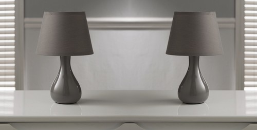 Pair ceramic table and - of,