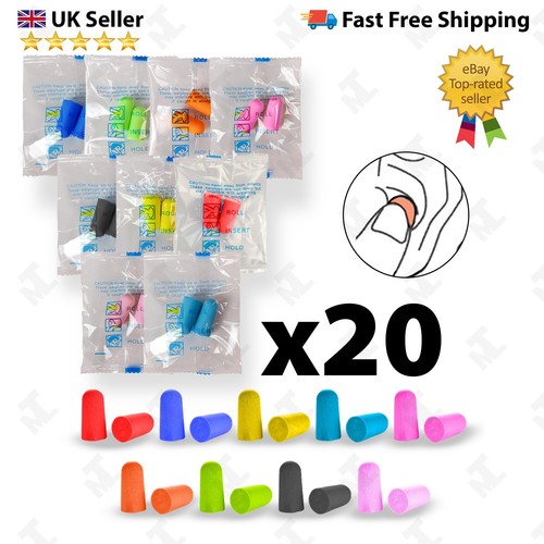 20x pieces ear plugs sleep - ,