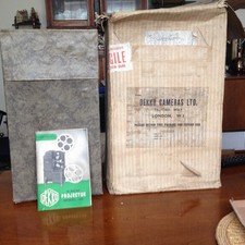 vintage 16mm film projector,DEKKO 126A,ORIGINAL BOXES