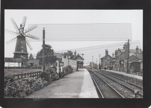 Heckington railway station - railway,