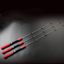 Mini  Ice Fishing Rod Fiberglass Fiber Pole Fishing Rods Fish Tool