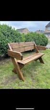 Solid Pine Wooden Garden Bench