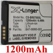 1200mAh battery type