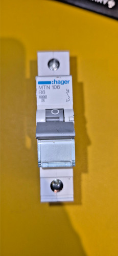 Hager circuit breaker mcb mtn - hager,