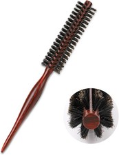 Boar Bristle Hair Brush Small Round Brush Blow Drying Brush Styling For Men & Uk