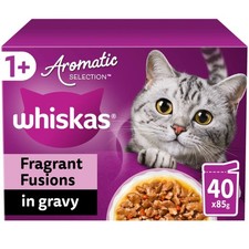 120 x 85g Whiskas 1+ Adult Cat