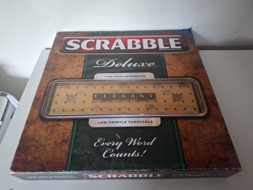 Scrabble deluxe board game low - board,
