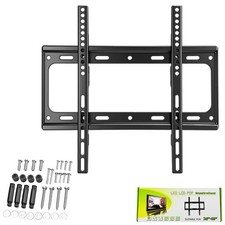 TV Wall Bracket Mount TILT For 26 32 40 50 55 Upto 63 Inch Flat LCD LED QLED TV