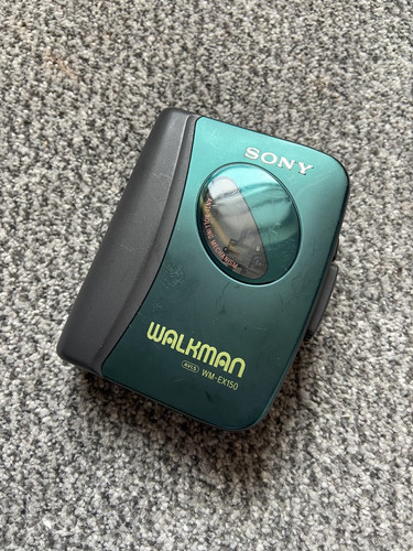 Vintage sony walkman green - vintage,