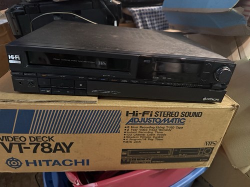 Vintage hitachi 78ay - vintage, vt-78ay