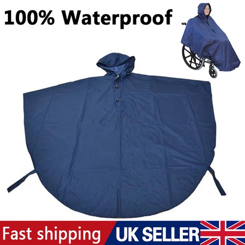 Wheelchair waterproof poncho - waterproof,
