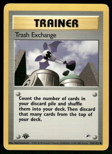 Pokemon cards trash exchange - trash,
