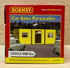 Hornby Lyddle End 'N' Gauge N8762 "Car Sales Portacabin" Model Boxed.