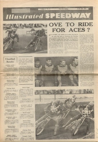Illustrated speedway - illustrated,