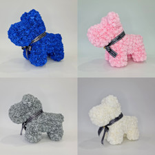 Rose Bear, Rose Dog, Rose Minnie, Flower Teddy, Valentine's Day Gift, Foam Rose