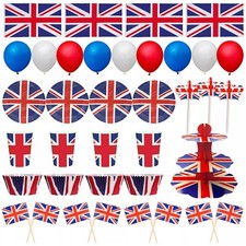 Union Jack Paper Plates Cup