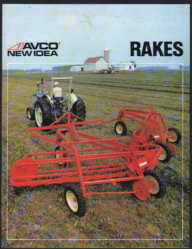 Avco new idea hay rakes - avco,