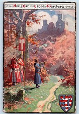 Eisenach Germany Postcard Hail