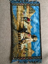 vintage Egyptian tapestry home