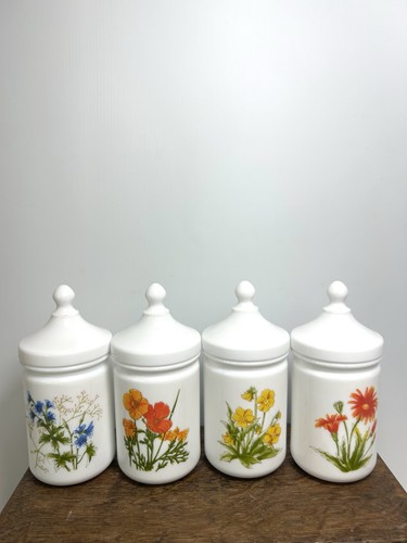 Set vintage milk glass - 4,