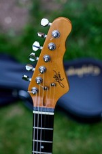 Aslin Dane Strat-Style Guitar (Red) electric guitar – Serviced & Ready to Play