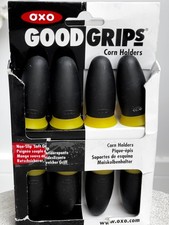 OXO Good Grips Corn Holders Non Slip Soft Grip Dishwasher Safe - New in Box
