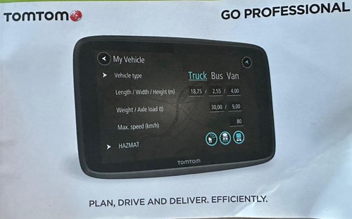 Tomtom professional 620 - tomtom,